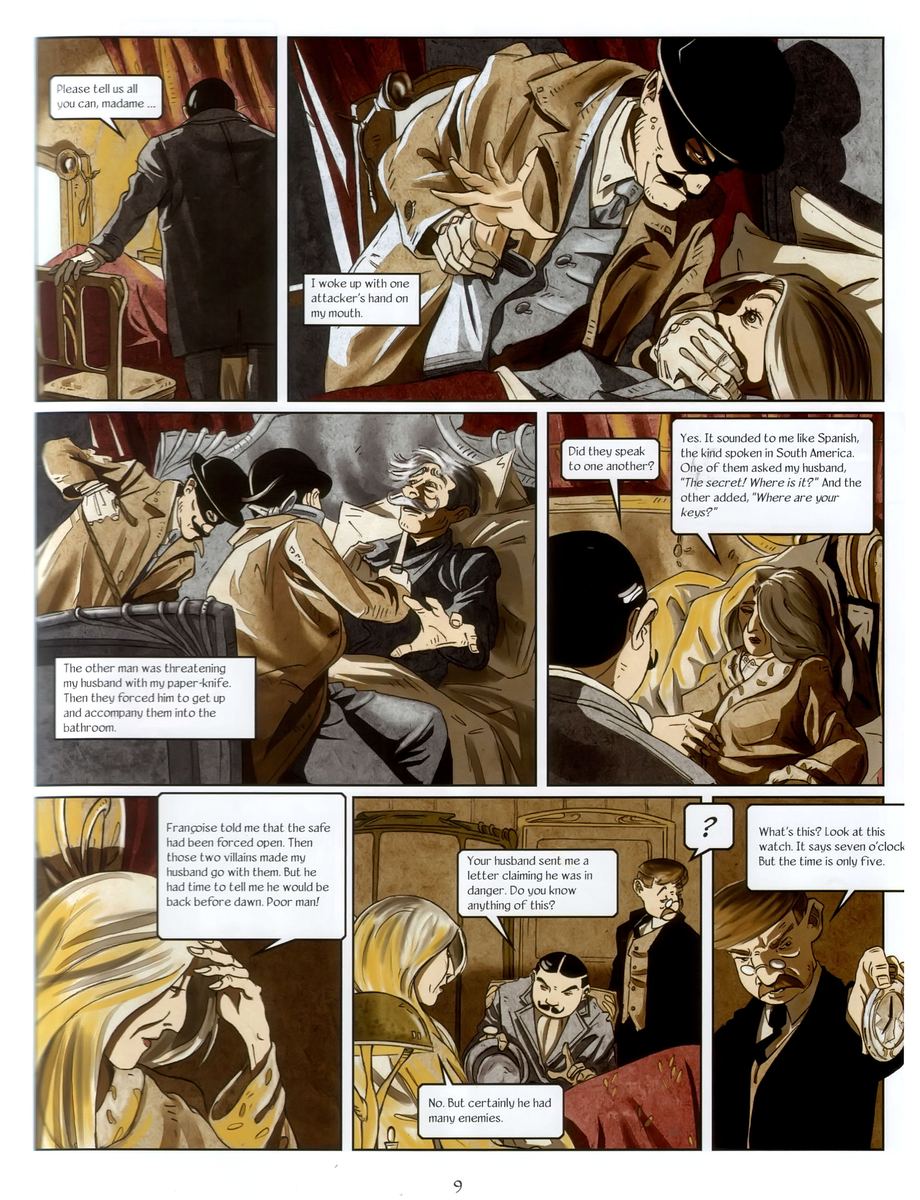 Agatha Christie's - The murder on the Links (2007) - sample page 1