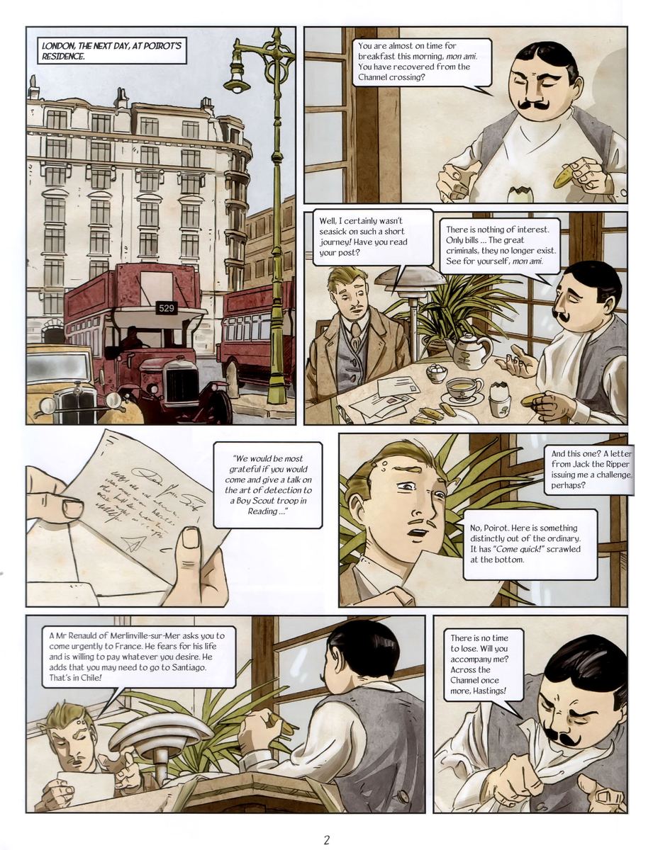 Agatha Christie's - The murder on the Links (2007) - sample page 4