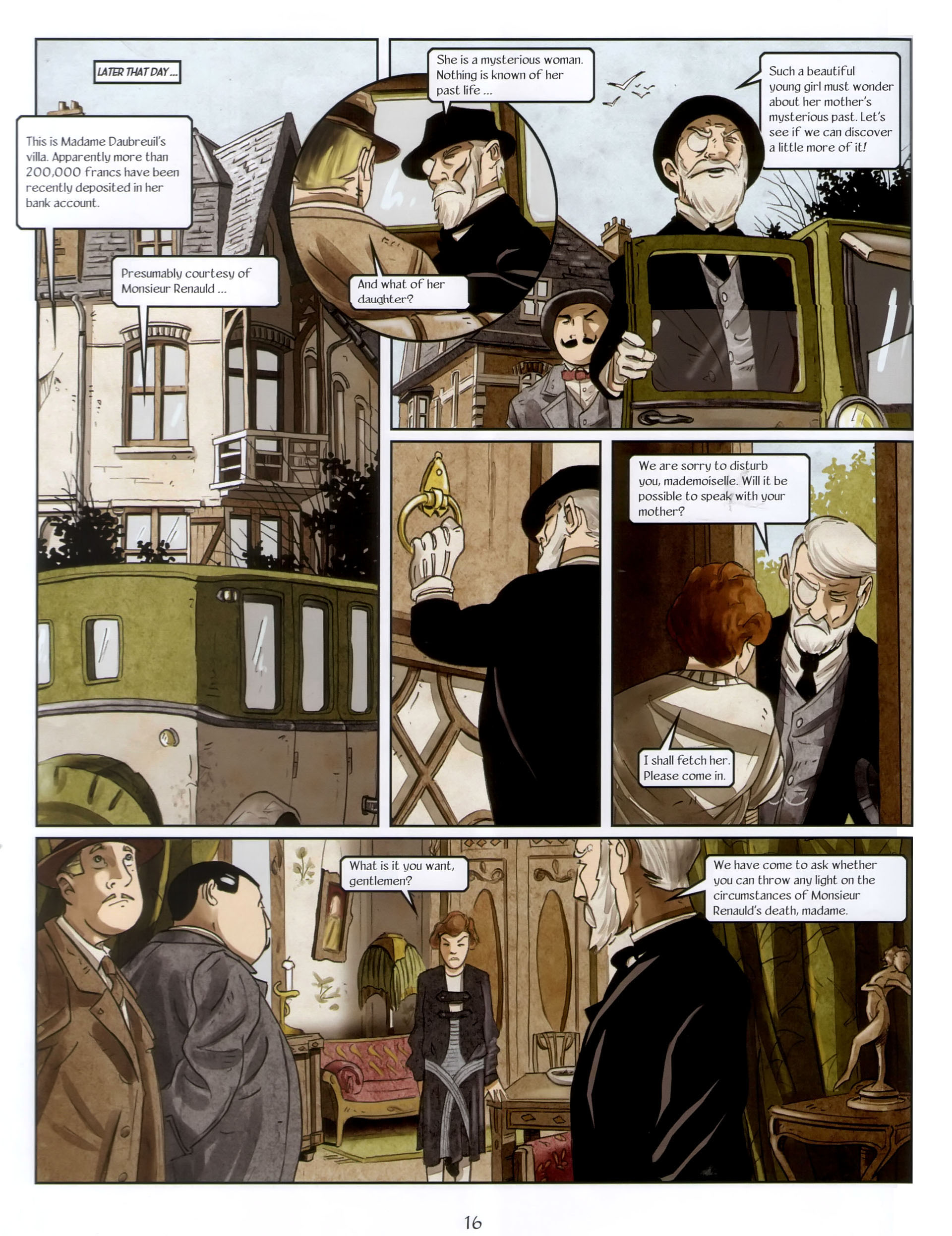 Agatha Christie's - The murder on the Links (2007) - sample page 5