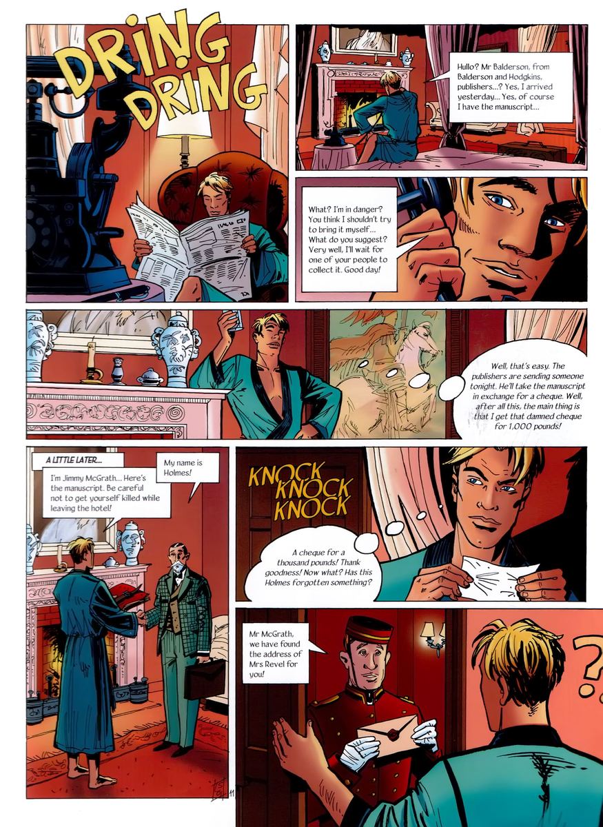 Agatha Christie's - The secret of chimneys (2007) - sample page 2