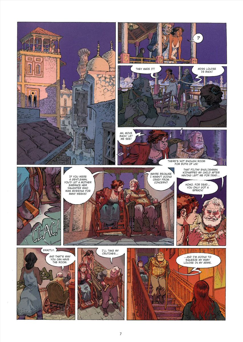 Alexander's Tomb T3 The Alabaster Sarcophagus (2012) - sample page 1
