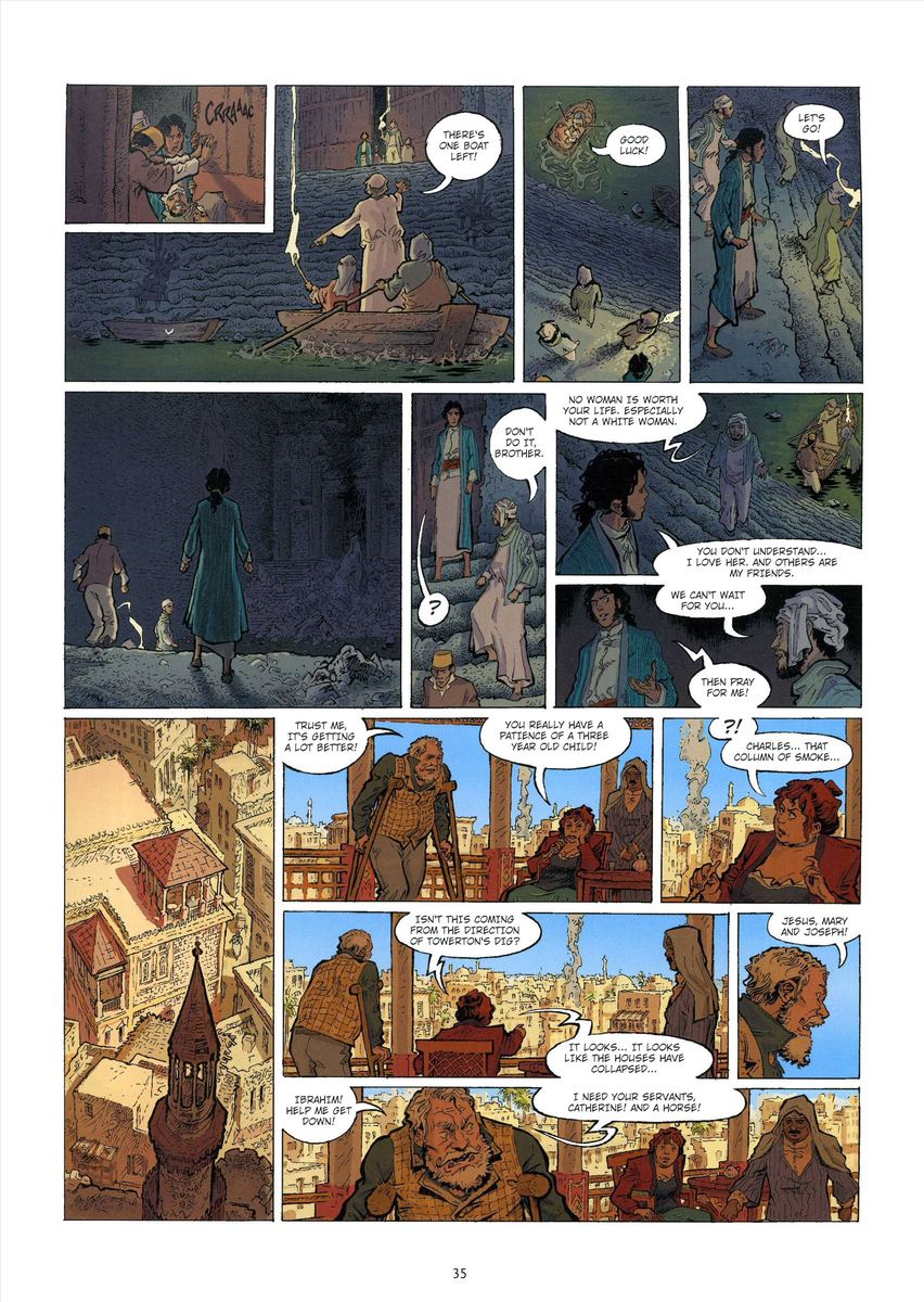Alexander's Tomb T3 The Alabaster Sarcophagus (2012) - sample page 3