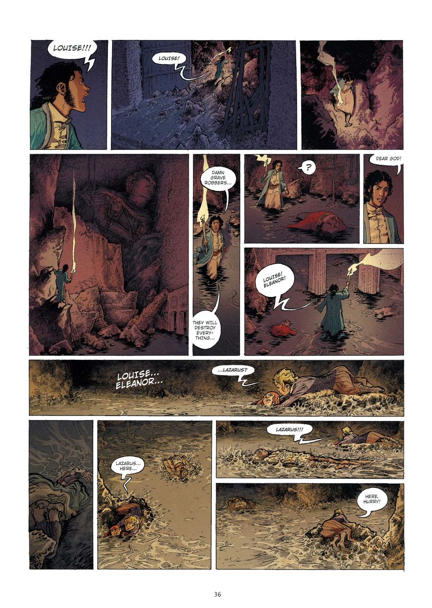Alexander's Tomb T3 The Alabaster Sarcophagus (2012) - sample page 4