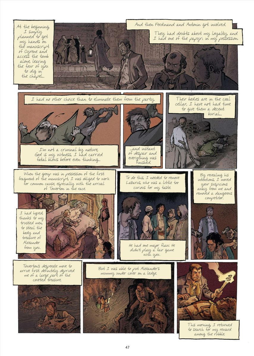 Alexander's Tomb T3 The Alabaster Sarcophagus (2012) - sample page 5