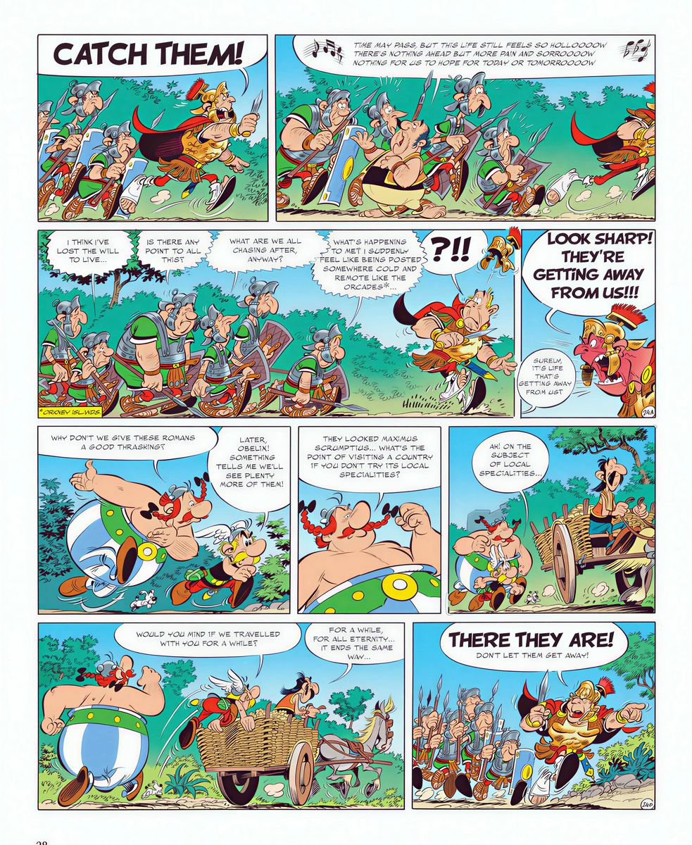 Asterix - sample page 4