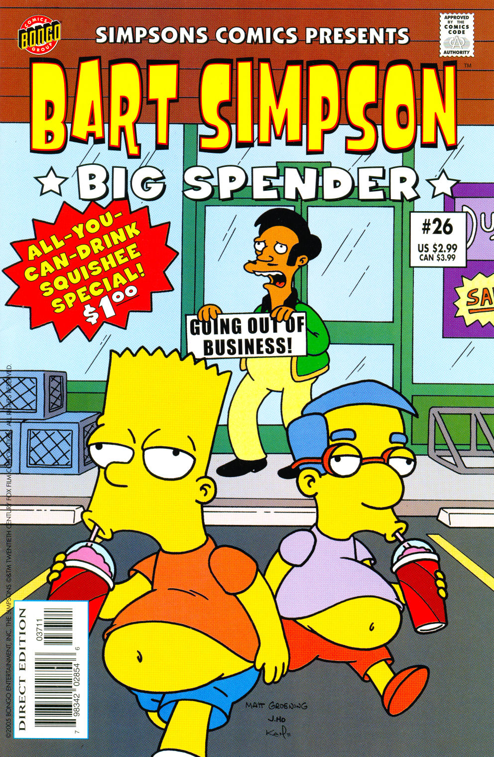 Bart Simpson 026 (2005) (Oroboros-DCP)