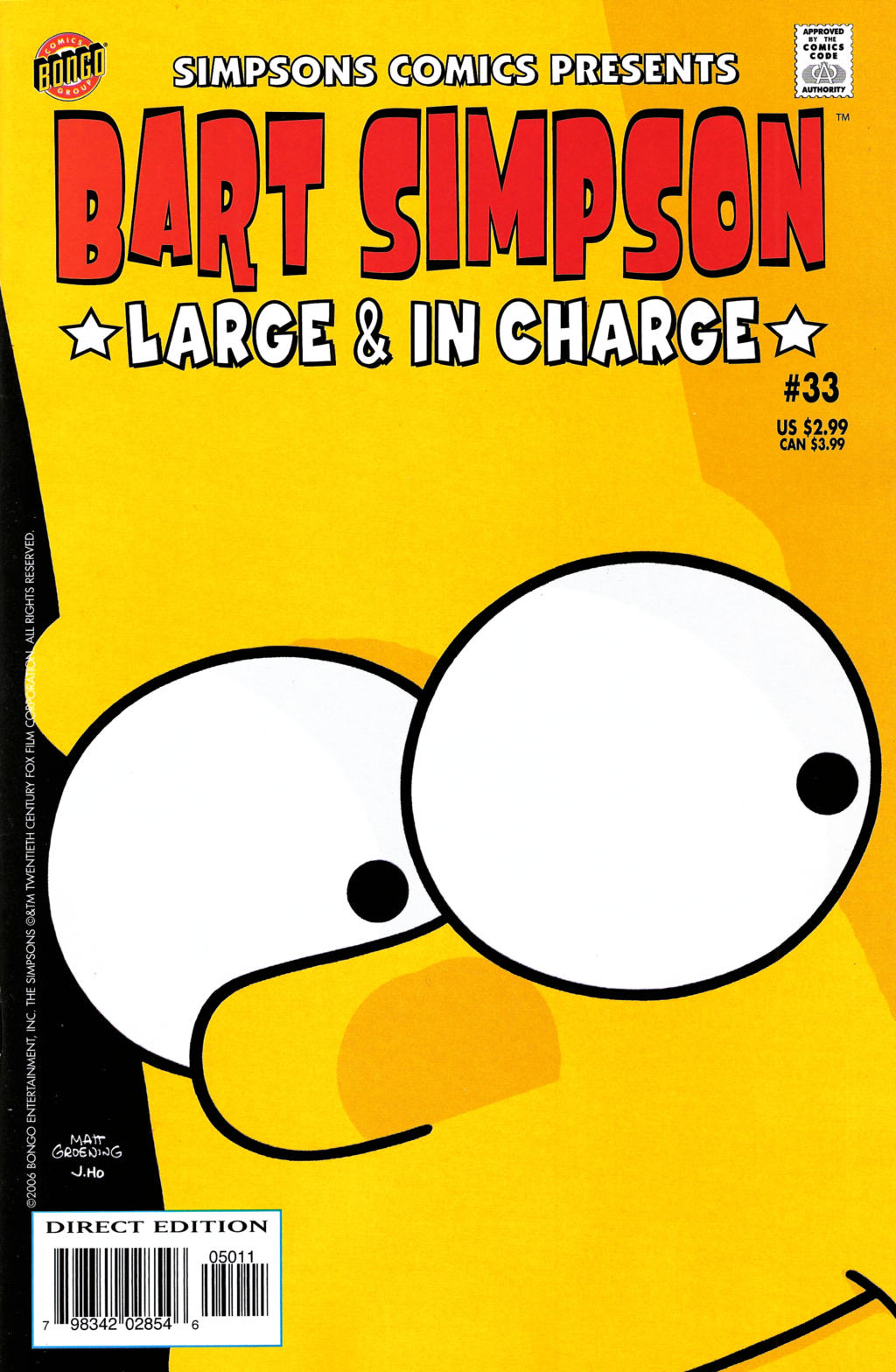 Bart Simpson 033 (2007) (noads) (Oroboros-DCP)