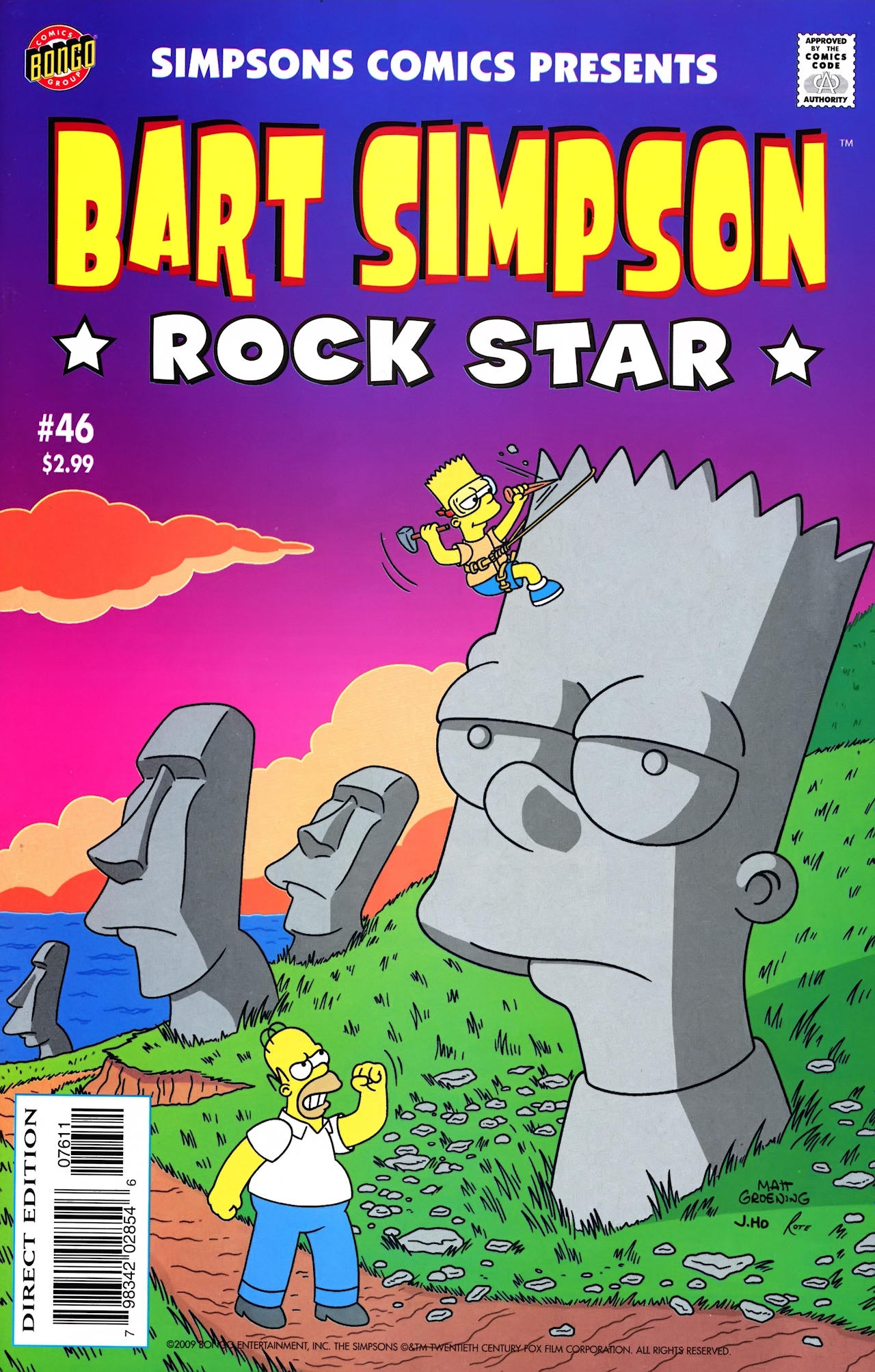 Bart Simpson 046 (2009) (c2c) (Oroboros-DCP)