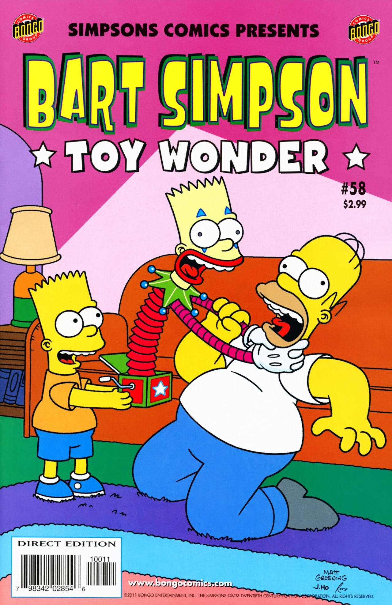 Bart Simpson 058 (2011) (c2c) (HFB-CPS)