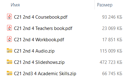 C21 English for The 21st Century 2nd - 4