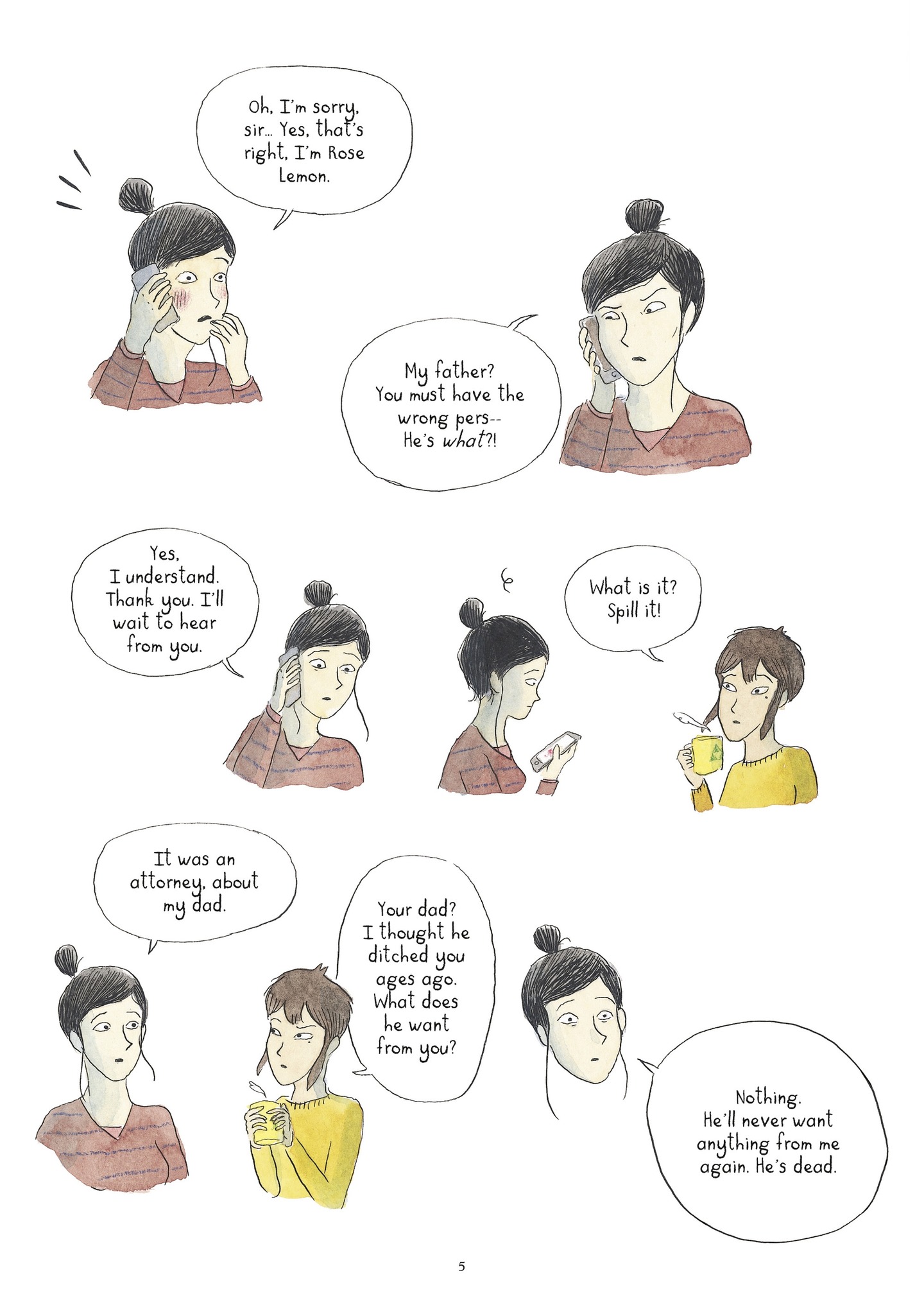 Days of Sugar and Spice - sample page 1