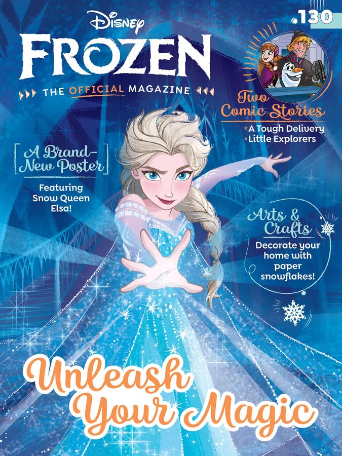 Disney Frozen The Official Magazine I130 2025