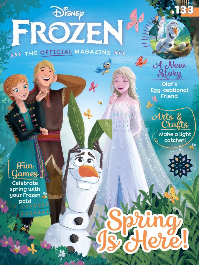 Disney Frozen The Official Magazine I133 2025