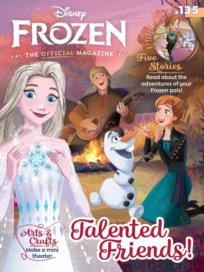 Disney Frozen The Official Magazine I135 2025