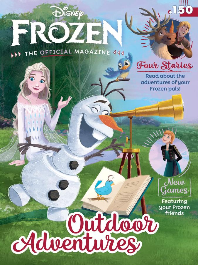 Disney Frozen The Official Magazine I150 2025