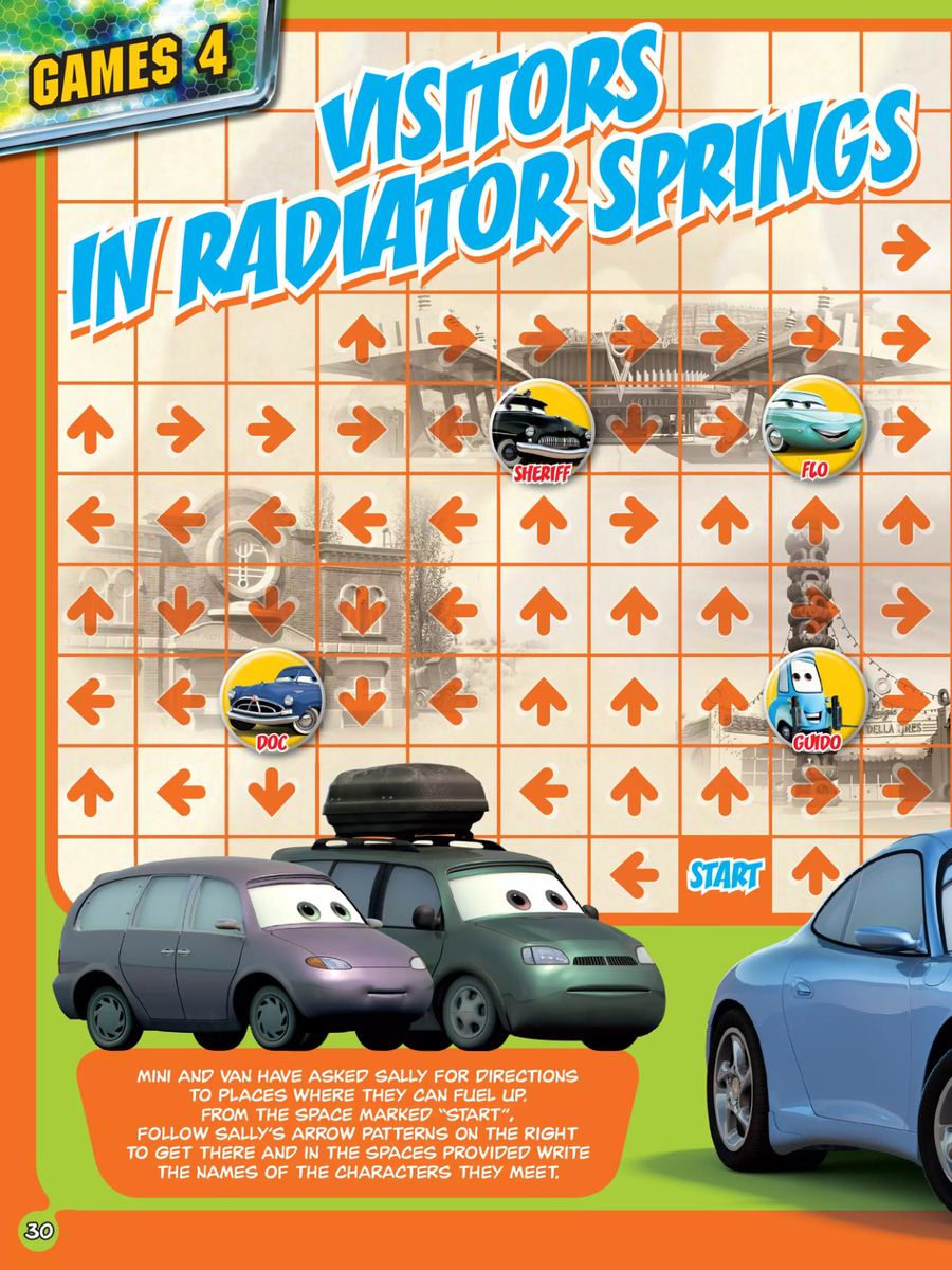 Disney Pixar Cars - sample page 3