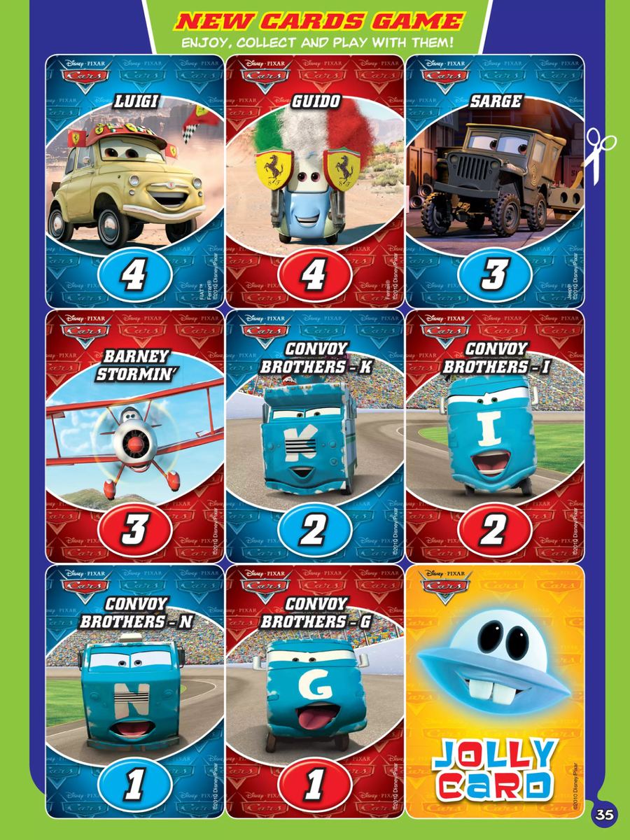 Disney Pixar Cars - sample page 4