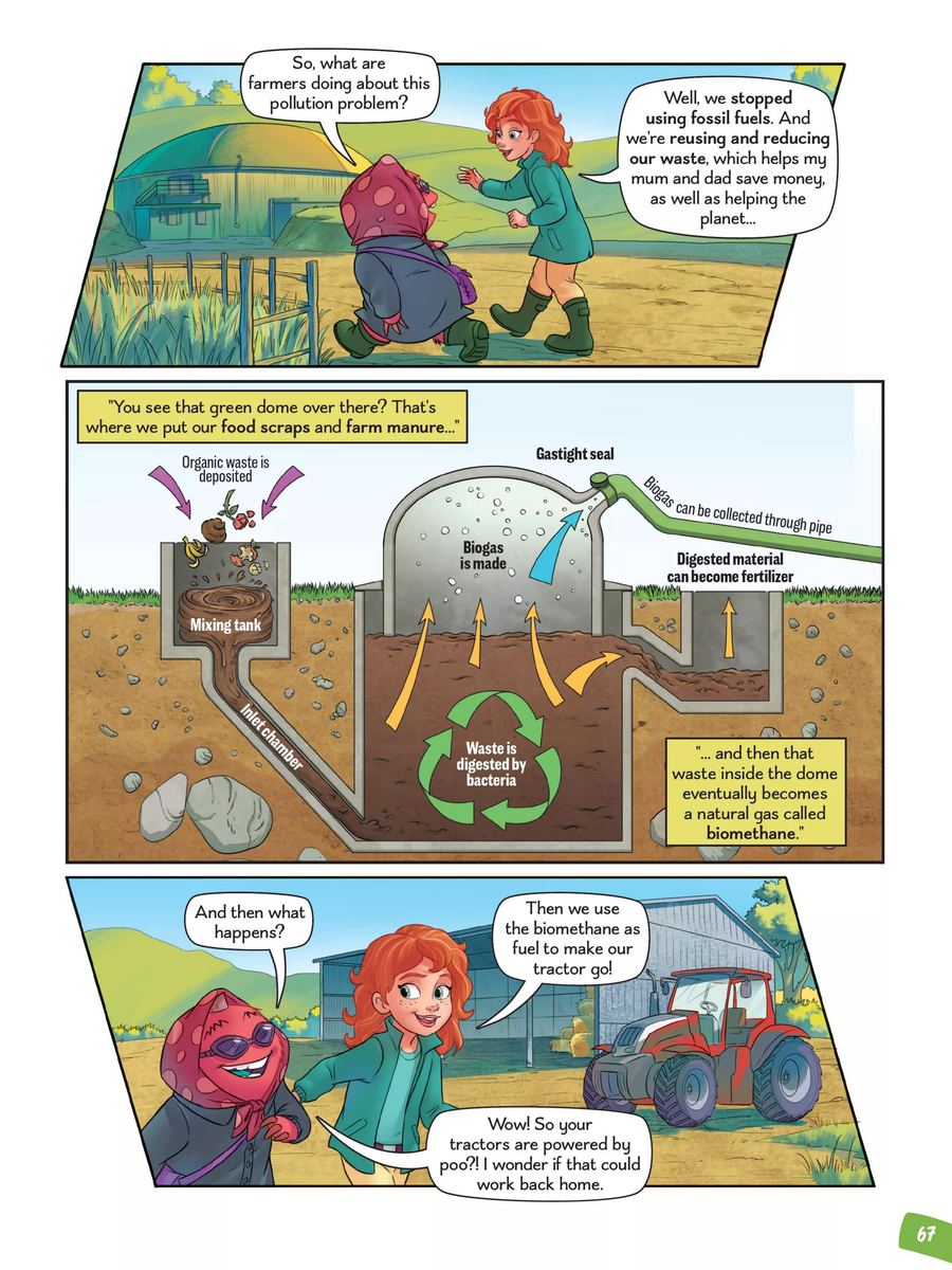 Disney Science in Comics - sample page 4