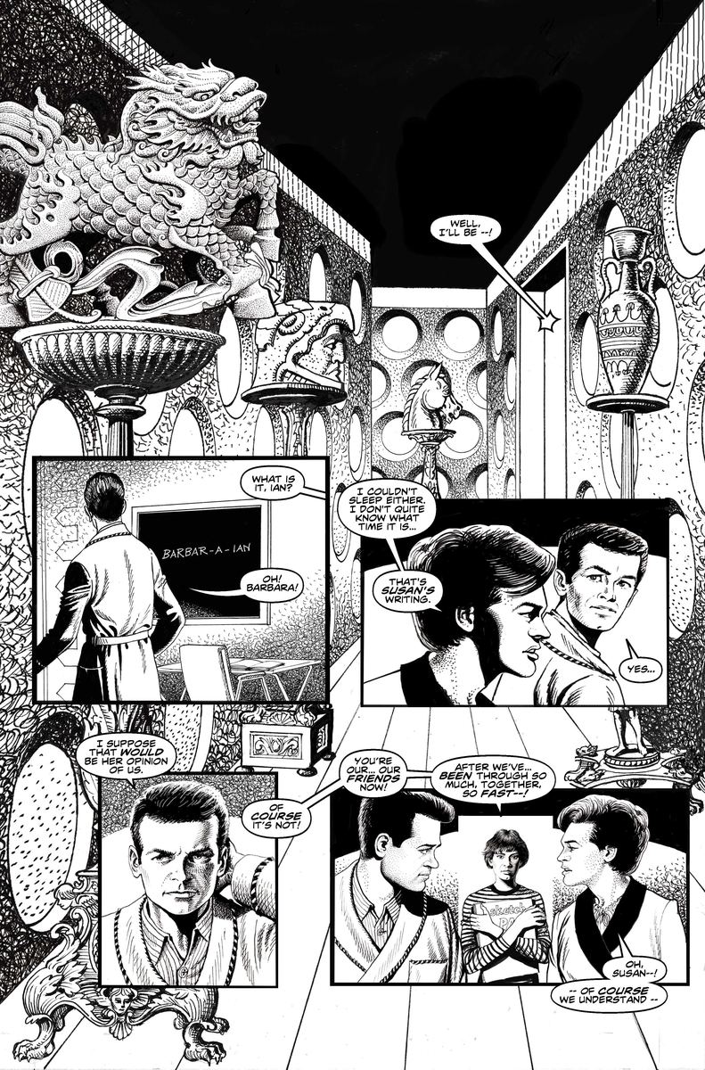 Doctor Who - sample page 1