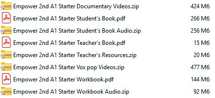 A1 Starter - курс Cambridge English Empower 2nd edition - курса Empower 2-е издание
