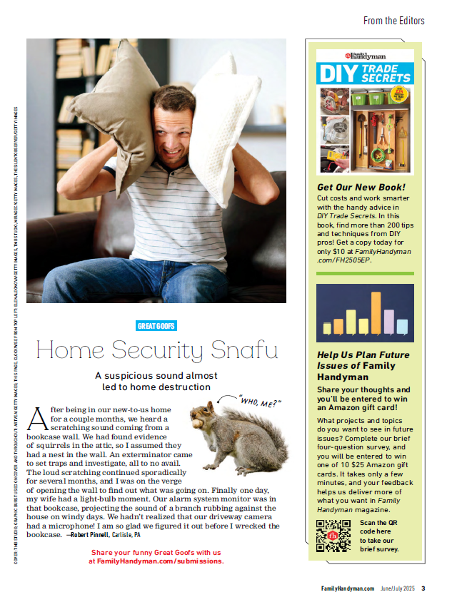 Family Handyman - sample page 1