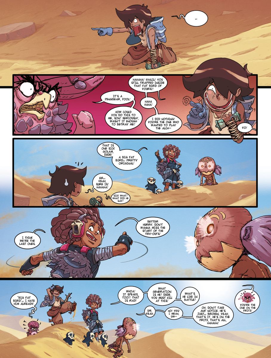 Golam - sample page 1