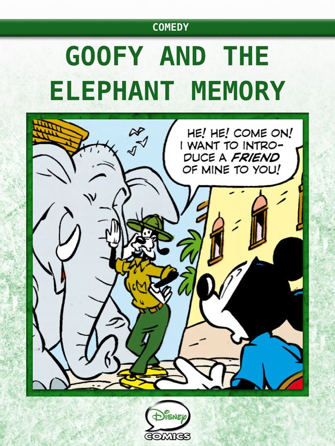 Goofy and the Elephant Memory